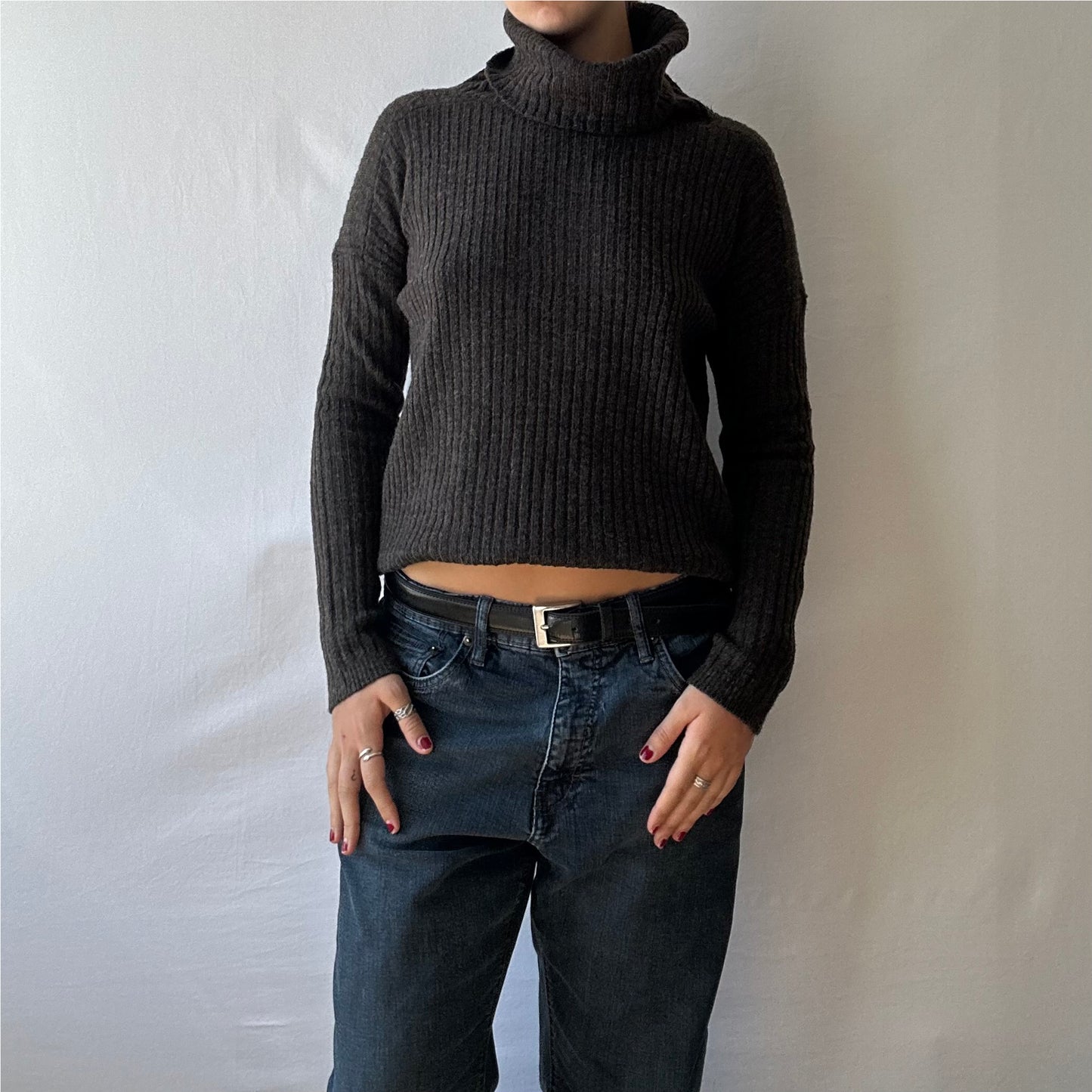 Short Cut Turtle Neck