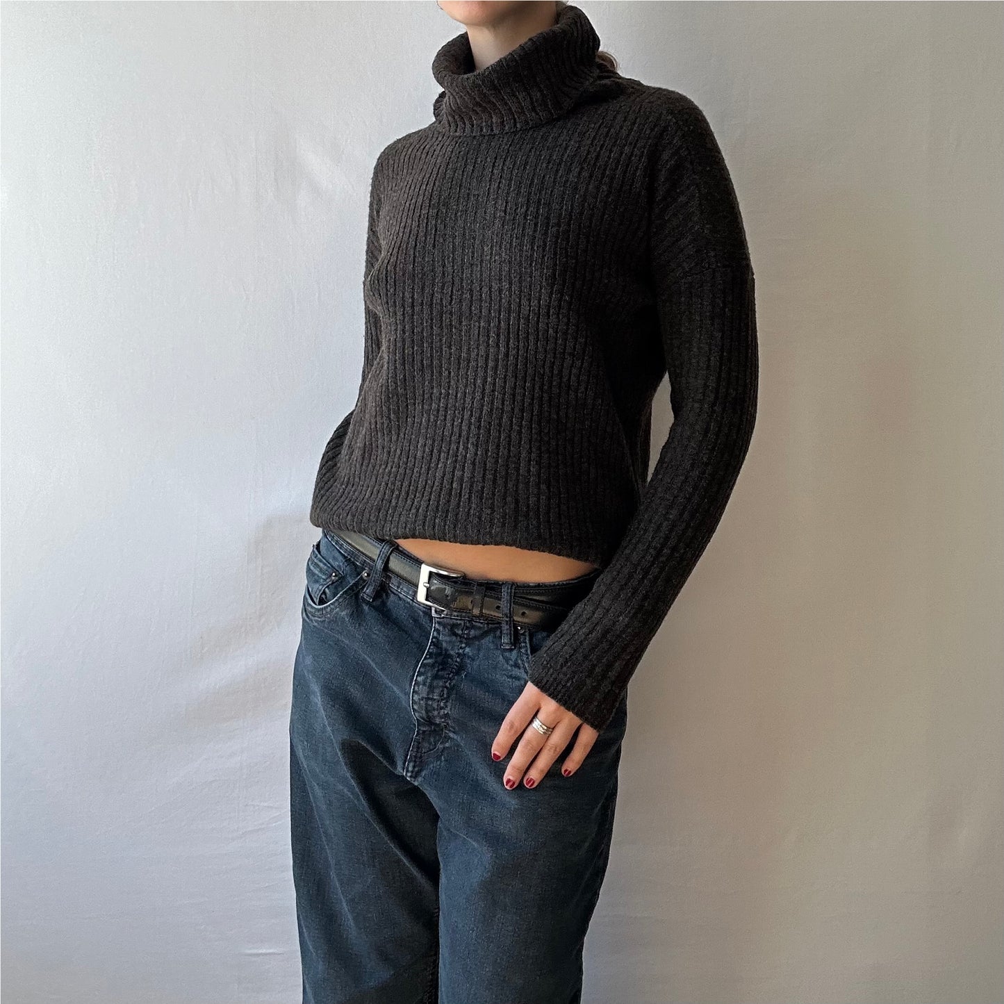 Short Cut Turtle Neck